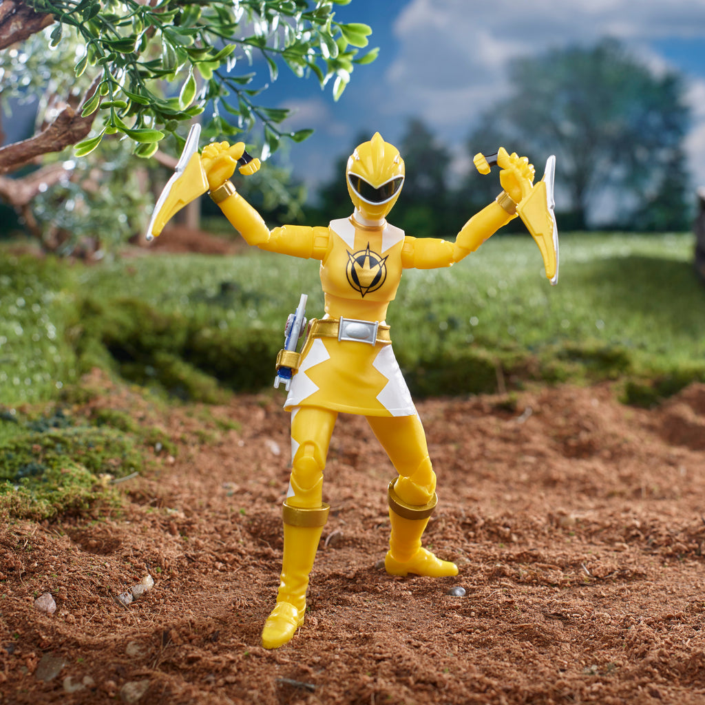 Power Rangers Lightning Collection Dino Thunder Yellow Ranger Figure