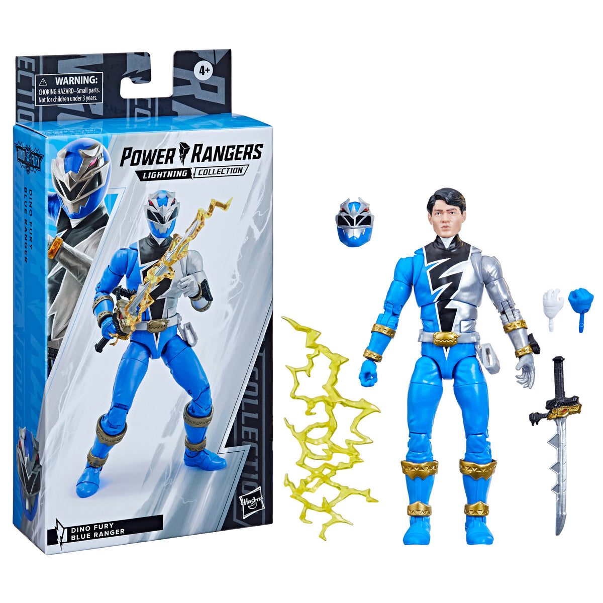 Power Rangers Lightning Collection Dino Fury Blue Ranger Figure – Hasbro  Pulse