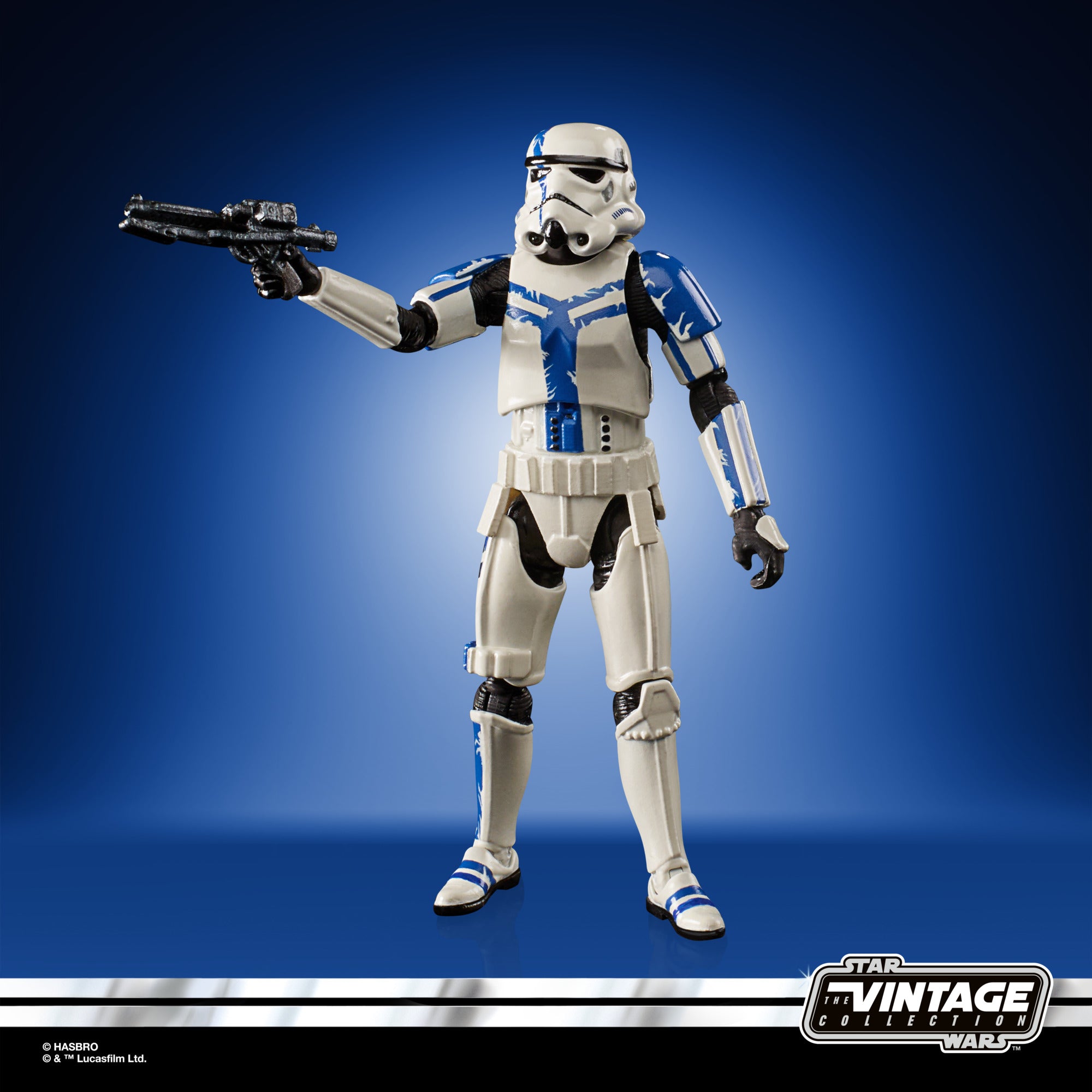 Minifig: Space Wars Unleashed Blue Warrior