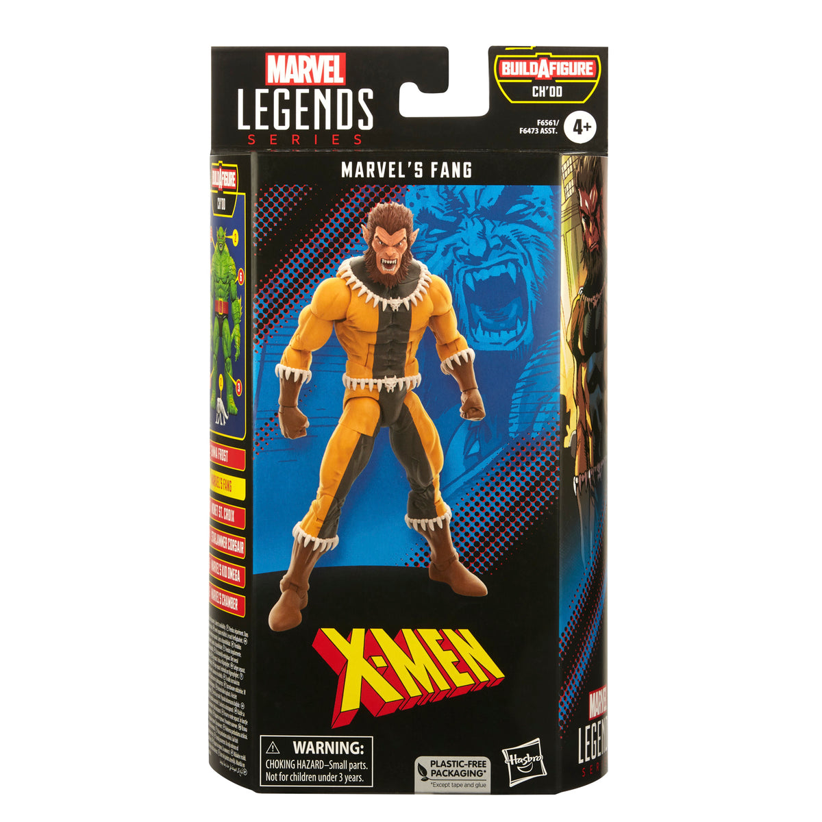 canto gráfico posterior Marvel Legends Series: Marvel's Fang, X-Men Figure – Hasbro Pulse
