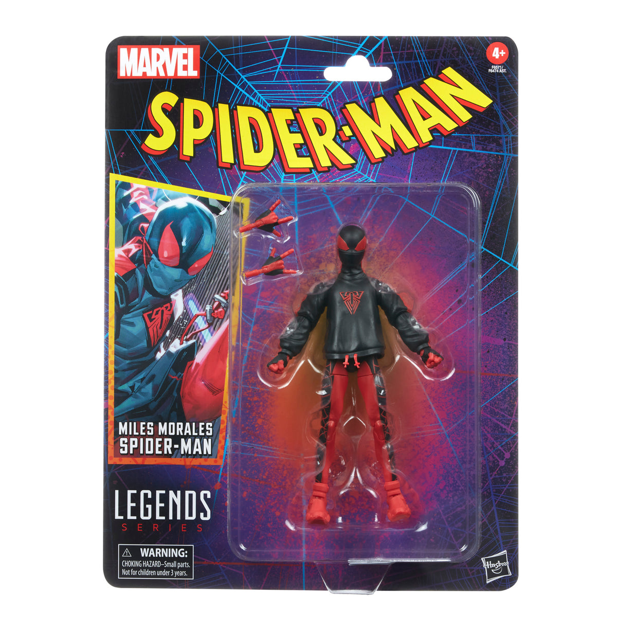 Hasbro Marvel Legends Series Spider-Man: New Generation Figurine articulée Miles  Morales Merchandise