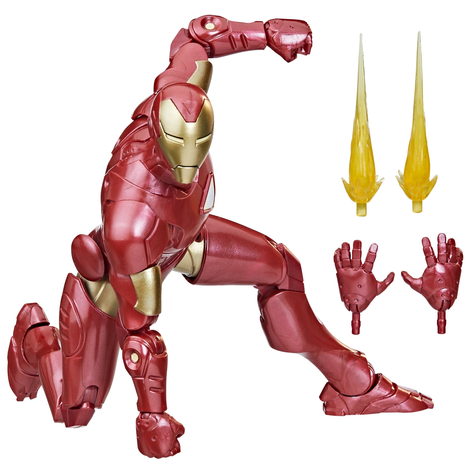 Hey! Nice job Hasbro! Iron Man is actually able to get into the super hero  landing pose! You do have to cheat with the head a bit but I t... |  Instagram