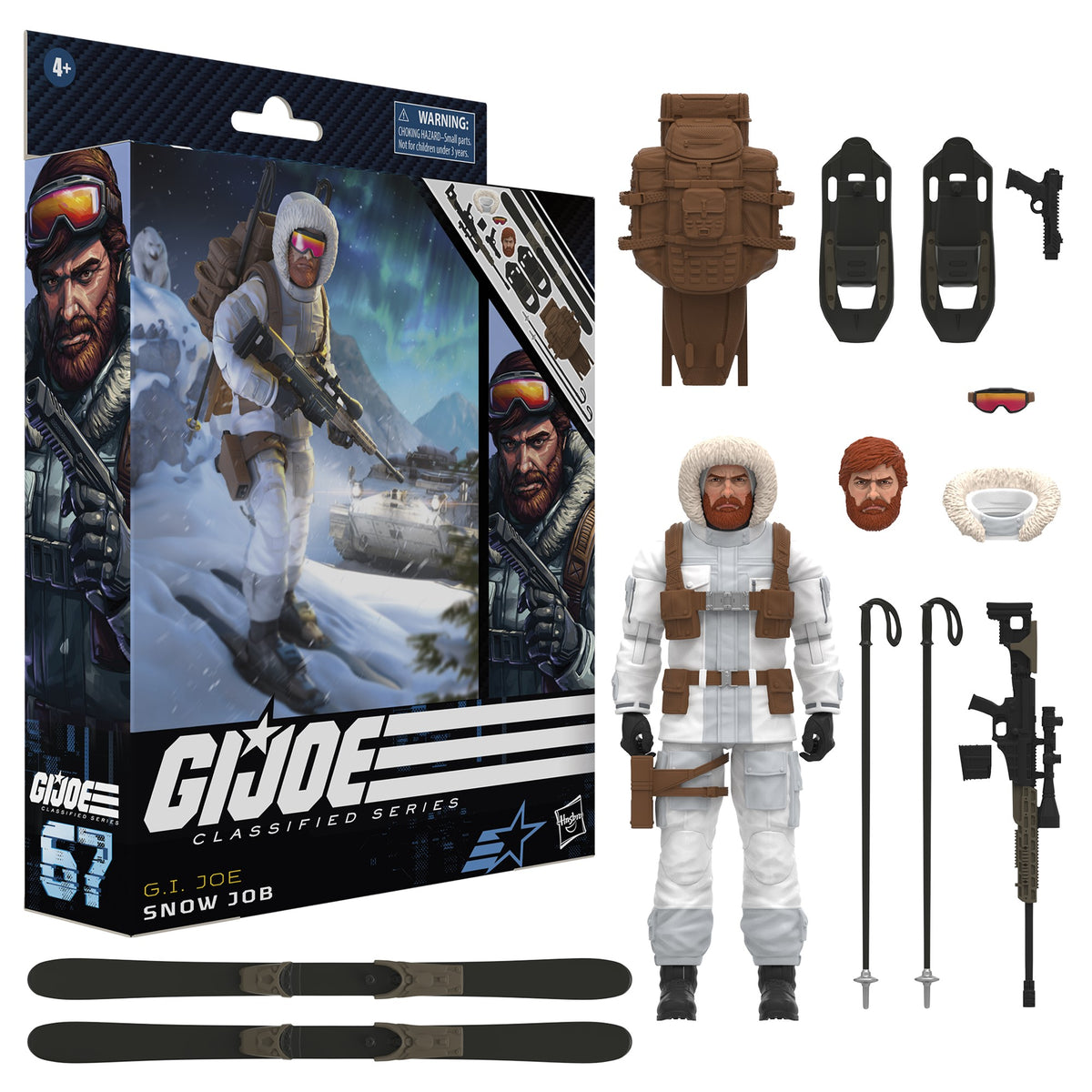 G.I. Joe Classified Series Snow Job, 67 – Hasbro Pulse