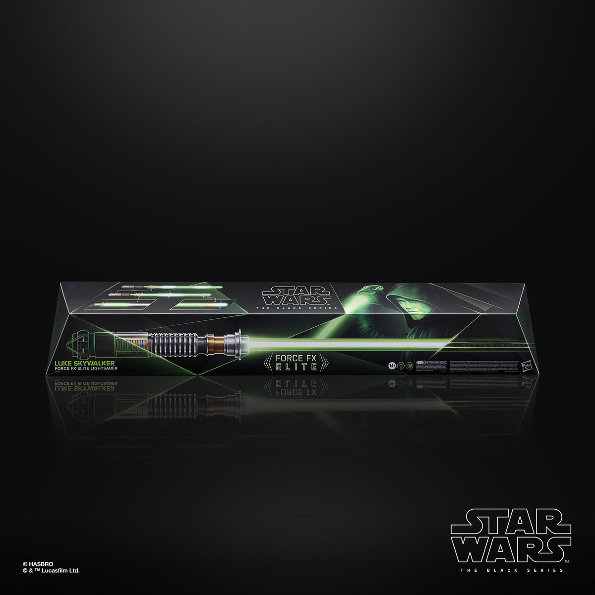 Sabre laser Force FX Elite de Luke Skywalker - Star Wars The Black