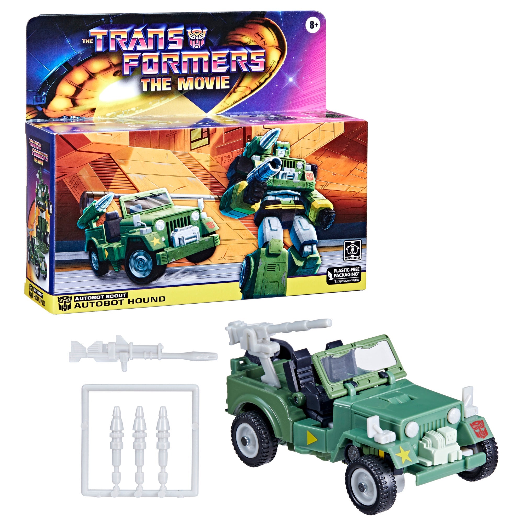 Transformers Retro The Transformers: The Movie Autobot Hound Figure