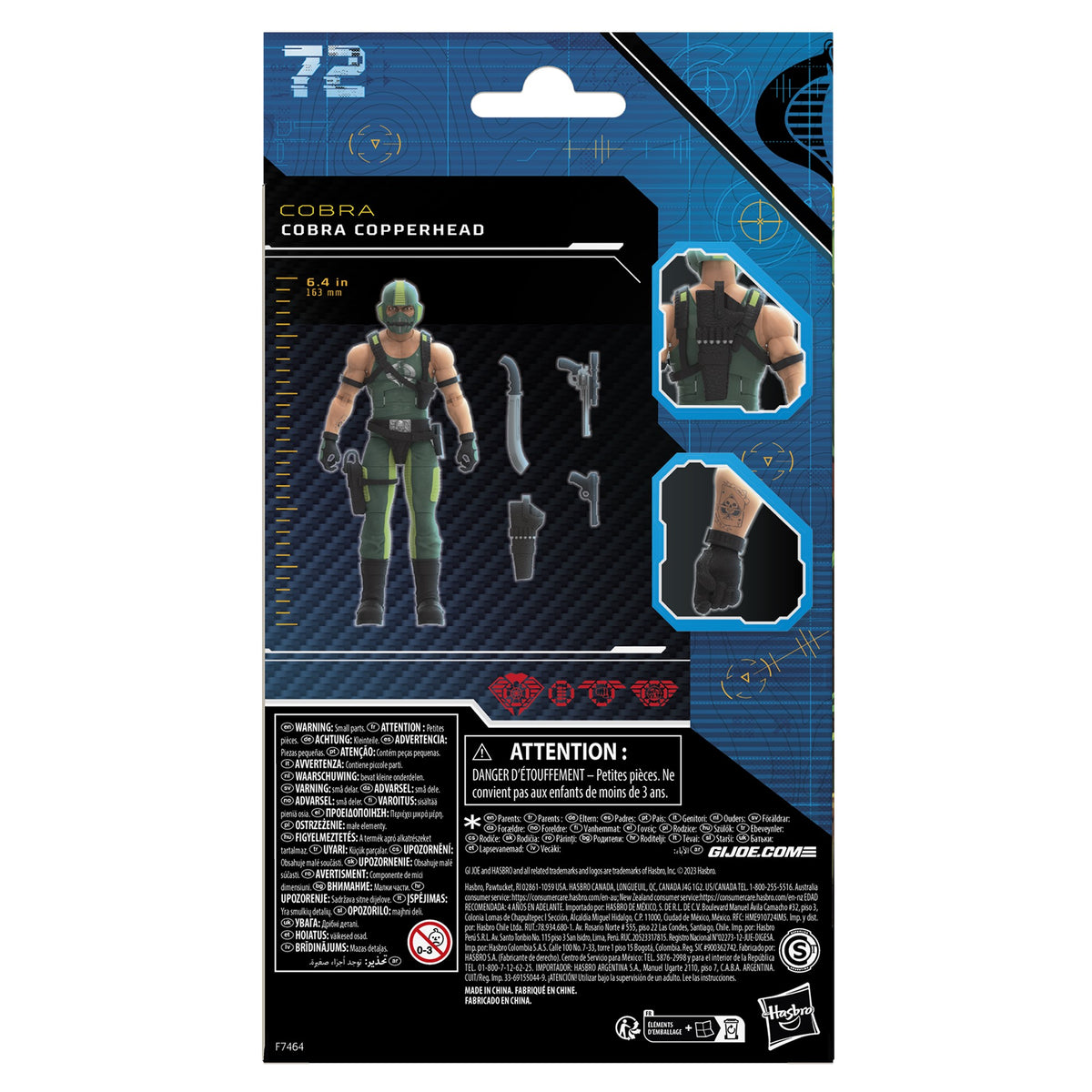 G.I. Joe Classified Series Cobra Copperhead, 72 – Hasbro Pulse