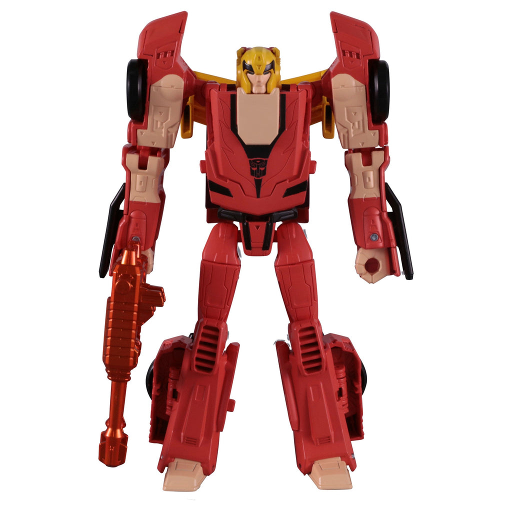 Transformers Collaborative: Street Fighter II Mash-Up, Autobot Hot Rod [Ken] vs. Arcee [Chun-Li]