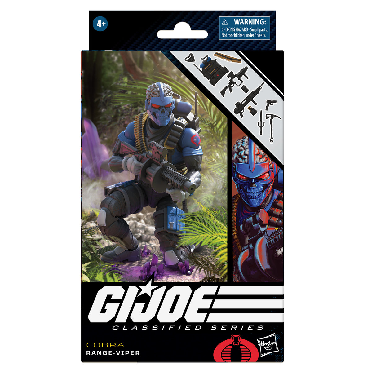 G.I. Joe: Classified Series Cobra Range Viper Kids Toy Action Figure for  Boys and Girls Ages 4 5 6 7 8 and Up (6)