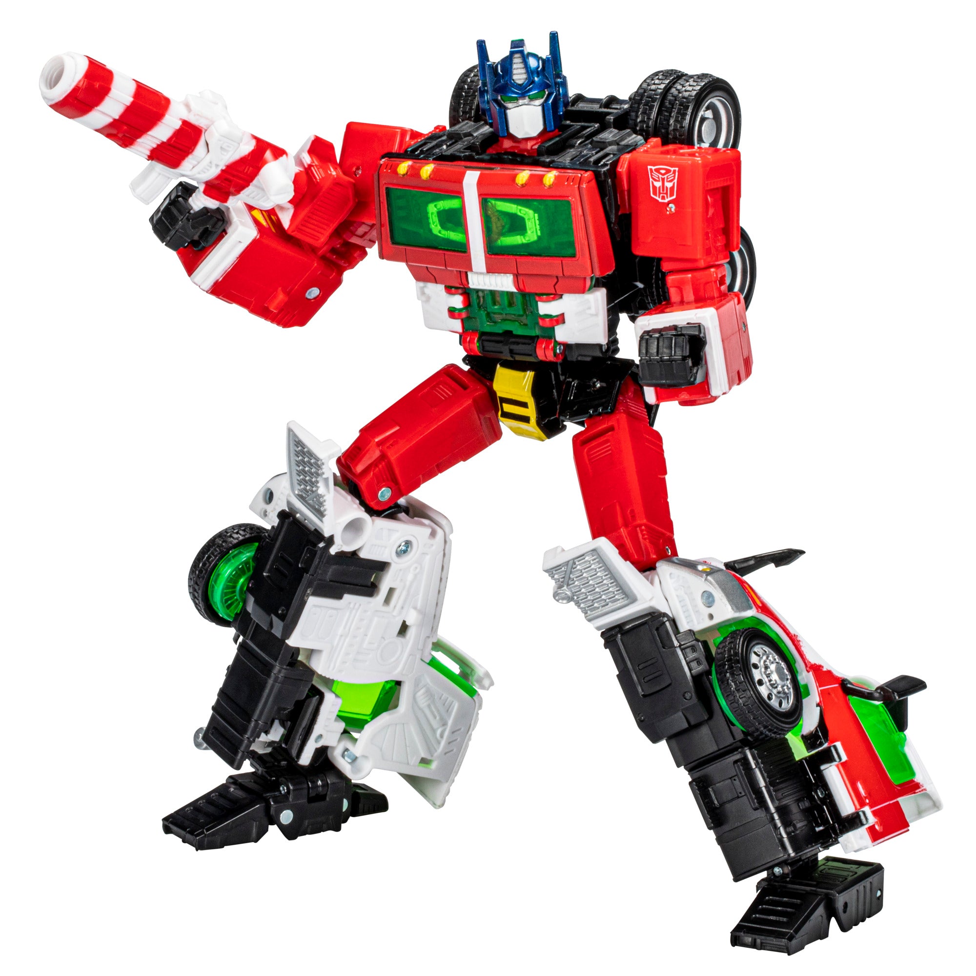 Transformers Generations Holiday Optimus Prime – Hasbro Pulse