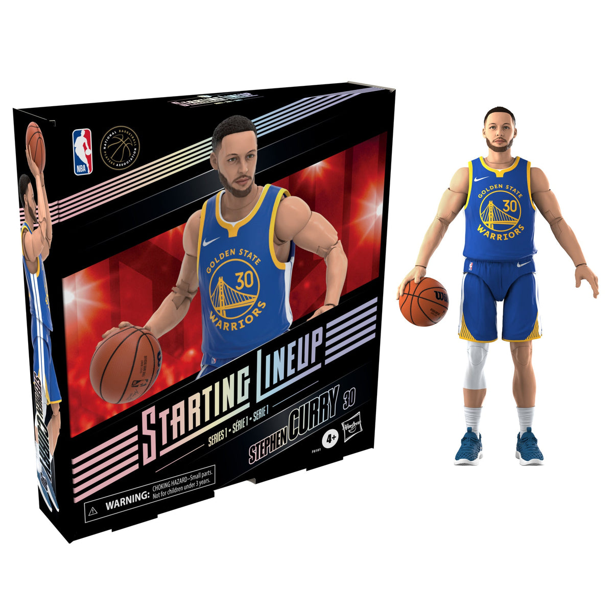 Starting Lineup NBA Series 1 Stephen Curry Action Figure