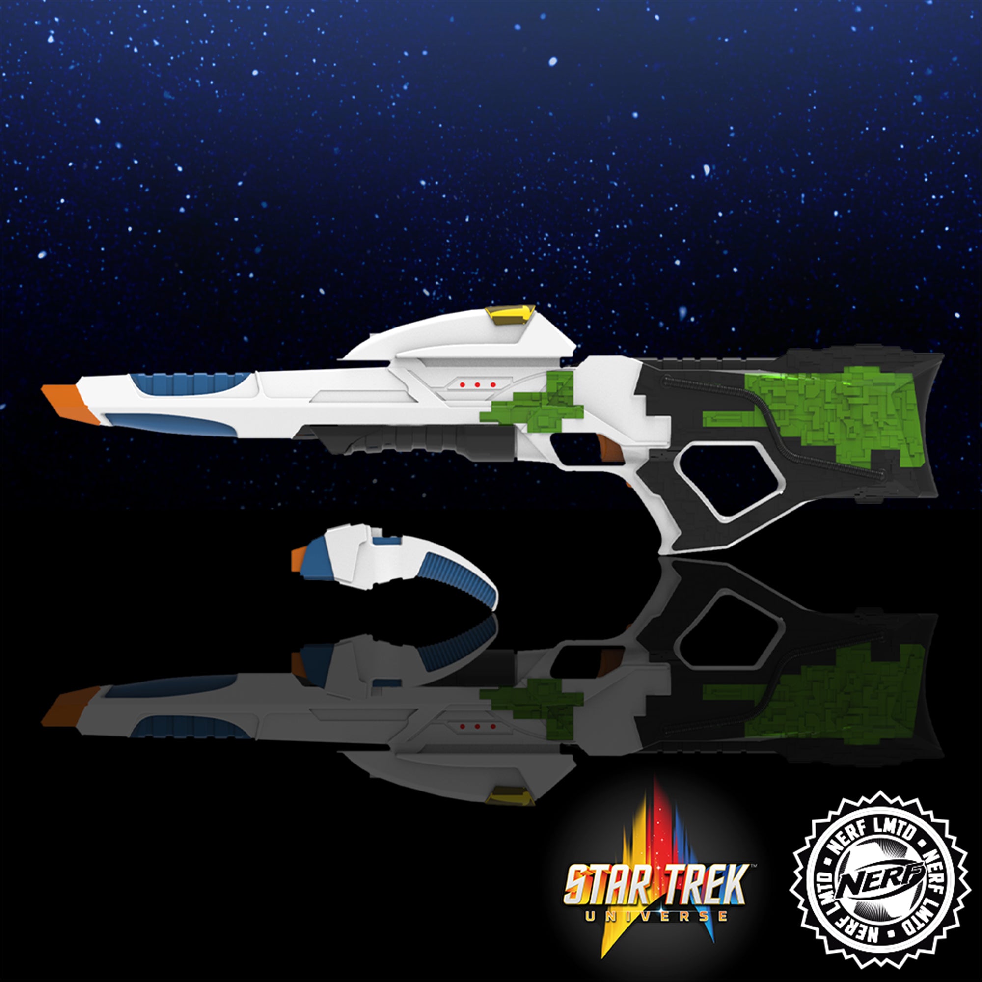 Hasbro　Starfleet　Type　Nerf　–　Type　Blasters　Phaser　LMTD　Star　and　Trek　Pulse
