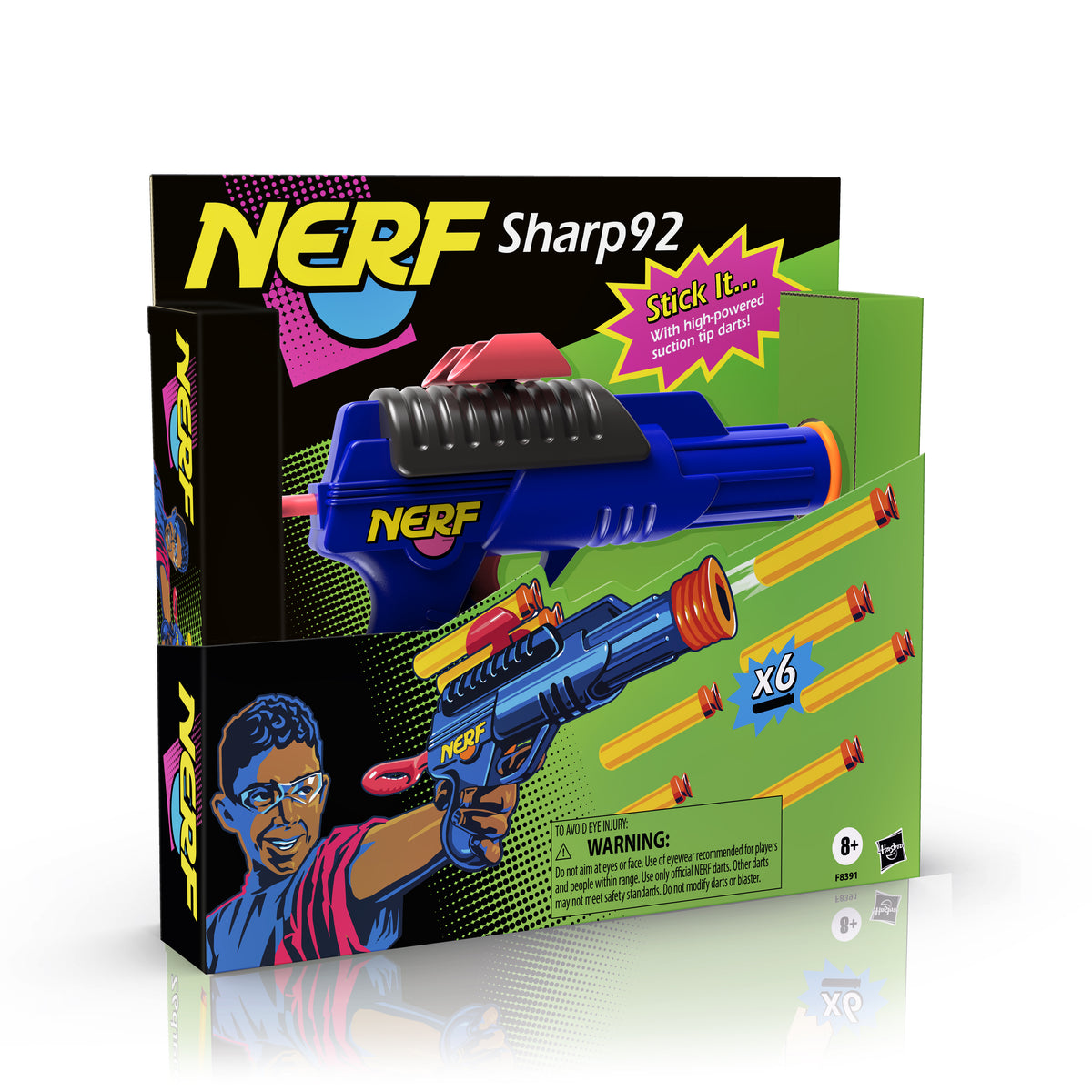 Forsvinde Vanding Forældet Nerf Sharp92 Retro Blaster – Hasbro Pulse