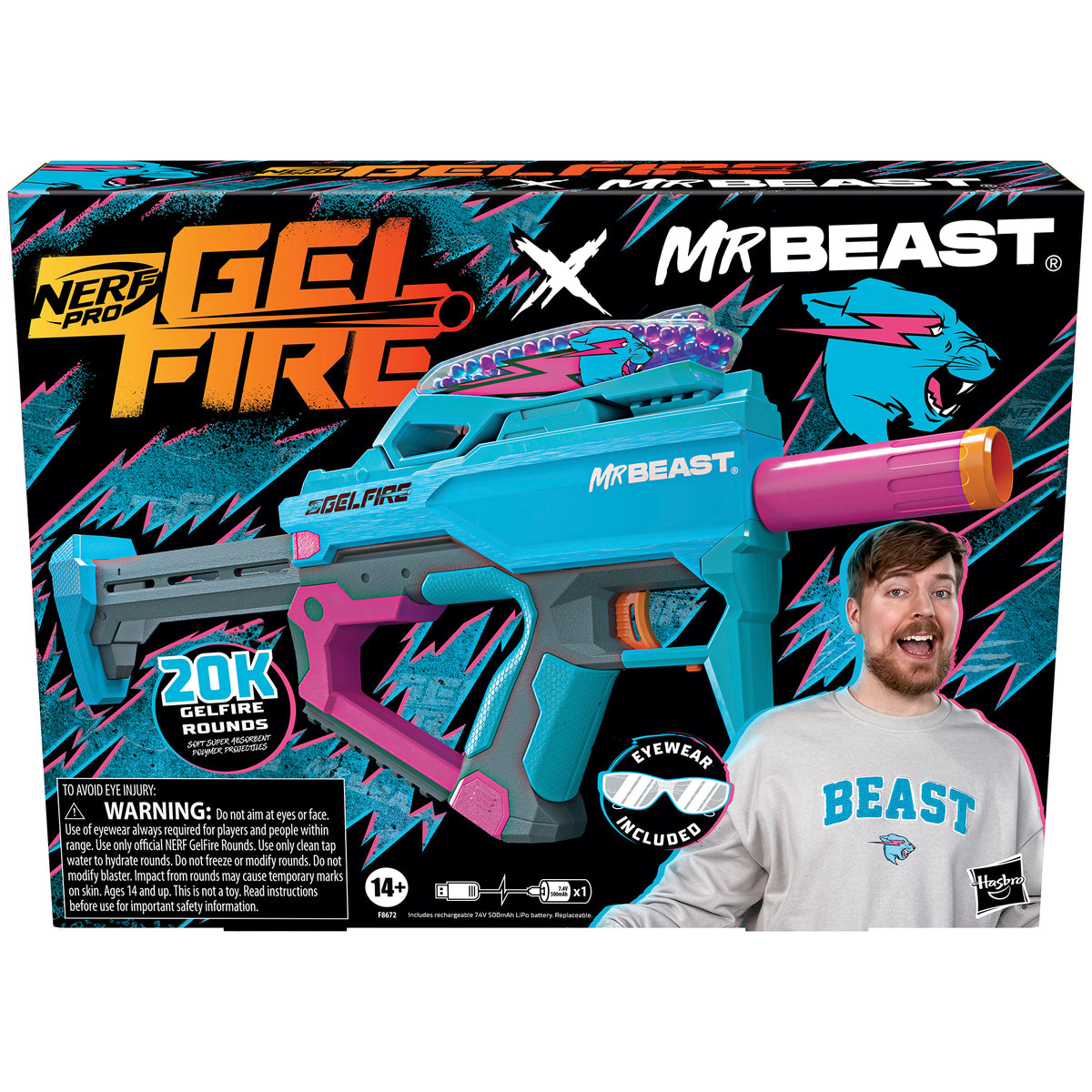 Nerf Pro Gelfire X MrBeast – Hasbro Pulse