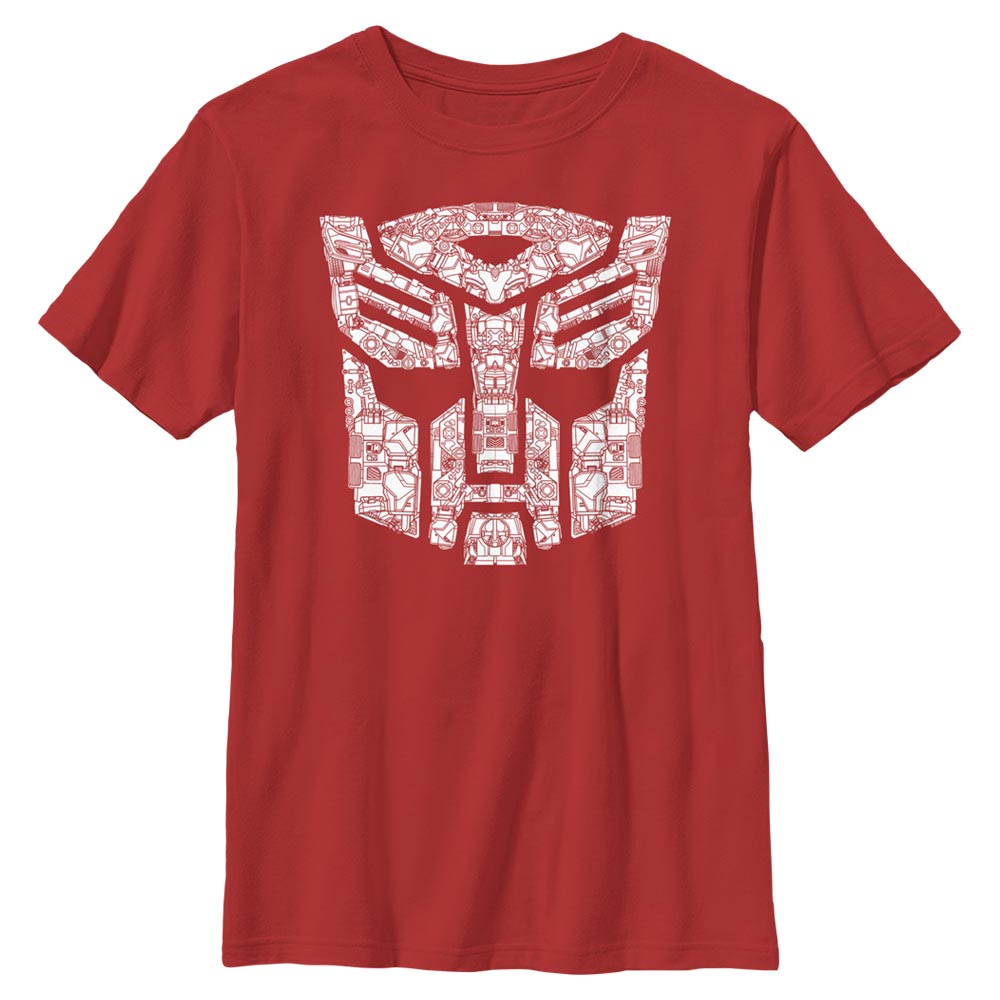 Transformers Detail Autobot Symbol Boy's T-Shirt