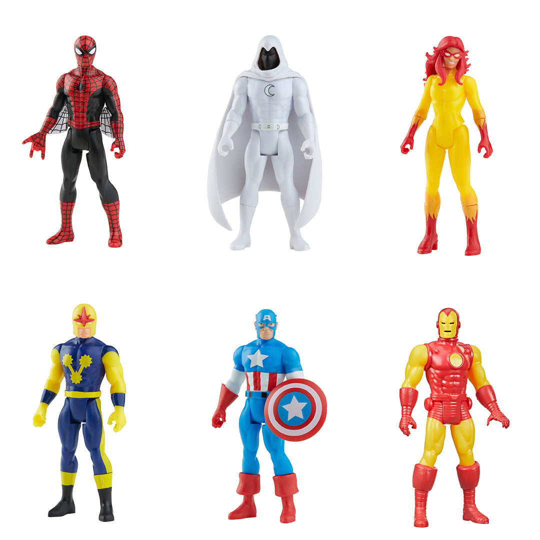 The Amazing Spider-Man figurine Marvel Legends Retro Collection Series  Hasbro 10 cm - Kingdom Figurine