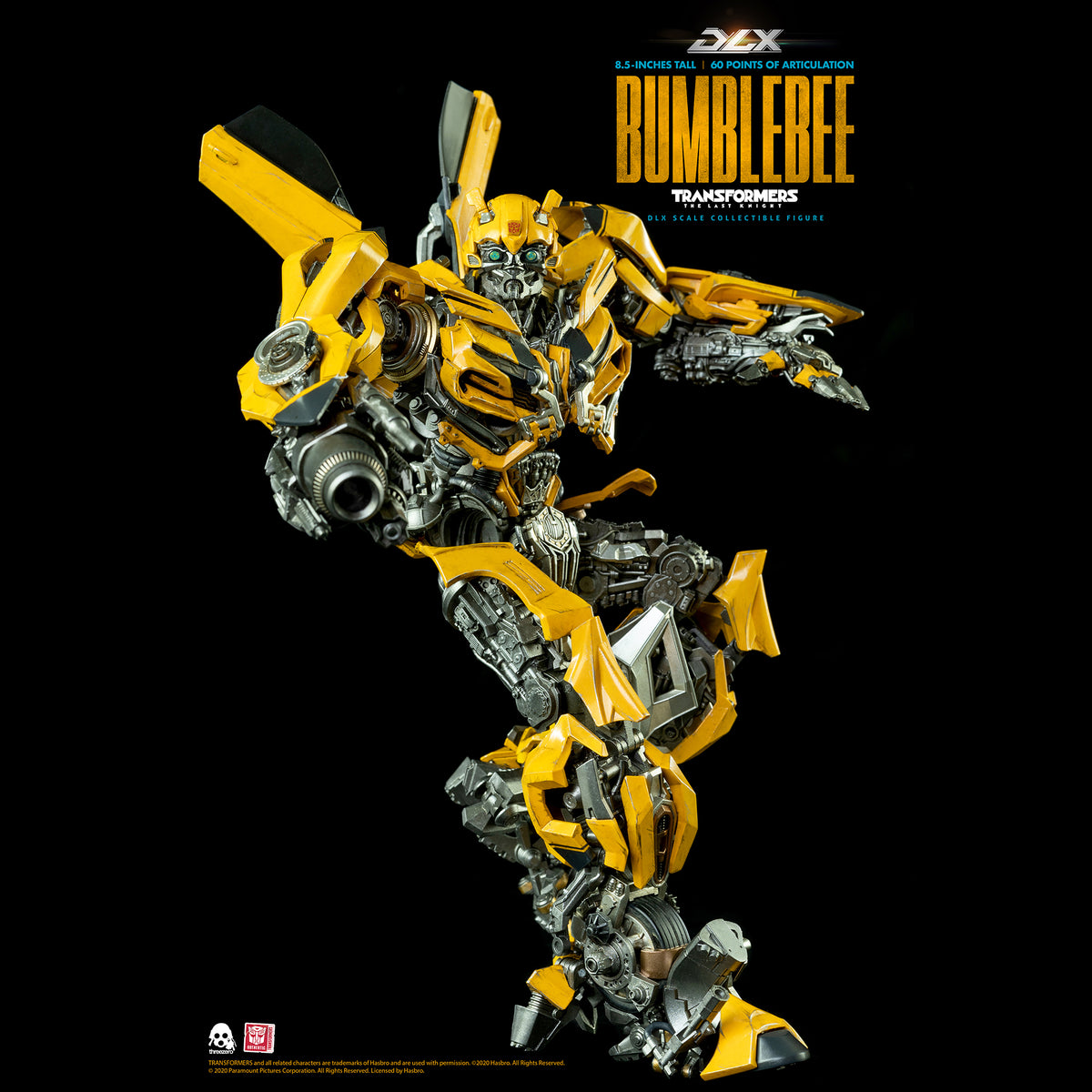 Bumblebee Transformers O Último Cavaleiro DLX Scale Threea - Prime