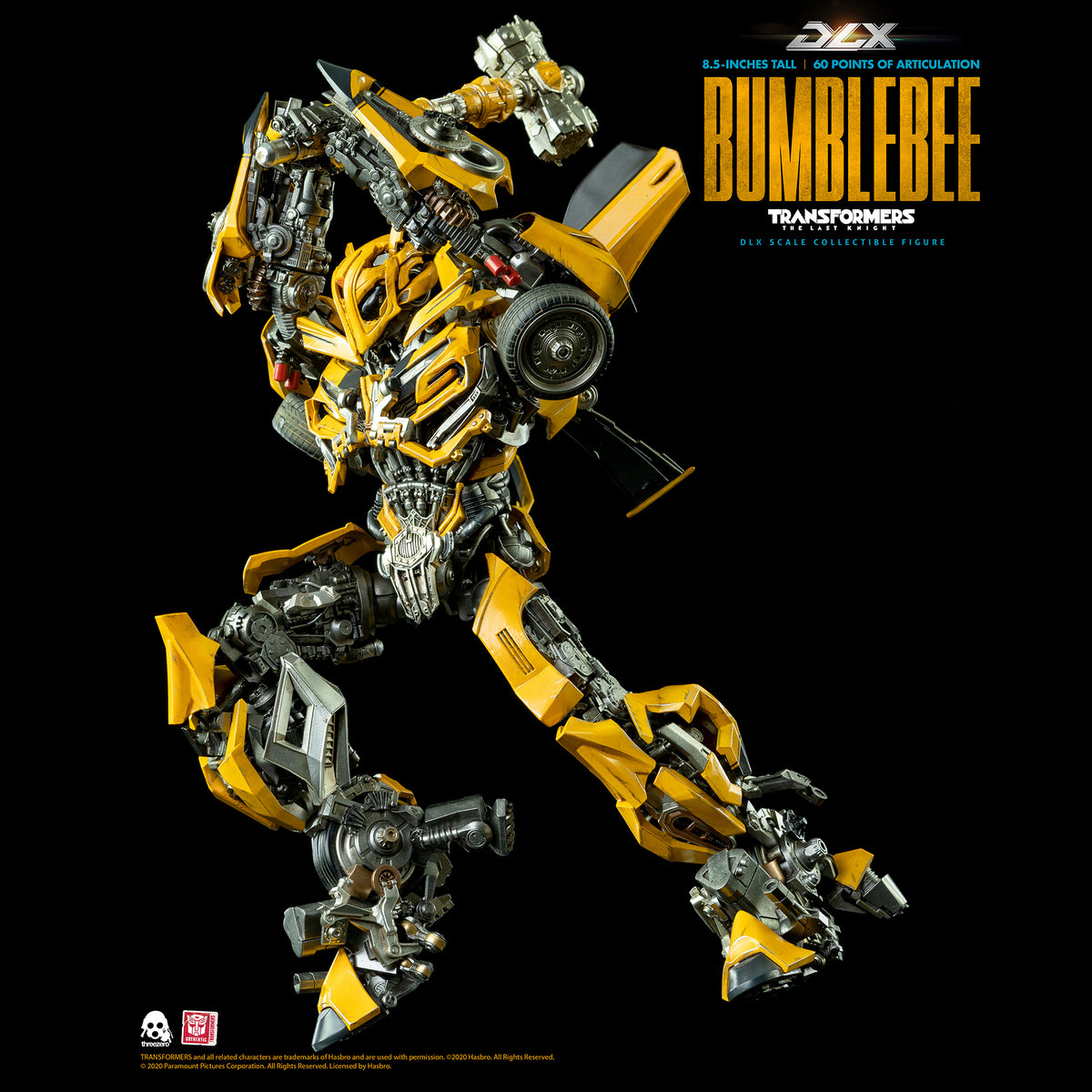 Bumblebee Transformers O Último Cavaleiro DLX Scale Threea - Prime