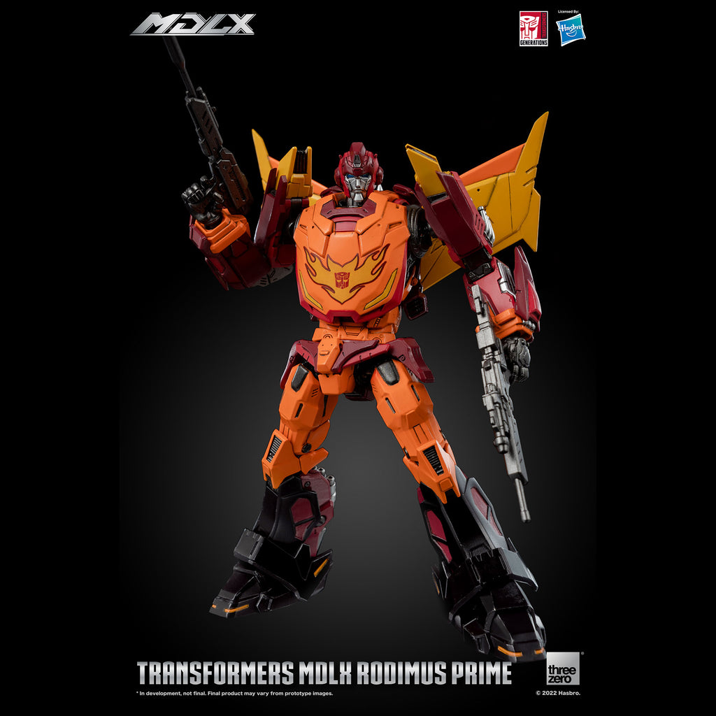 Transformers MDLX Rodimus Prime By Threezero - Presale