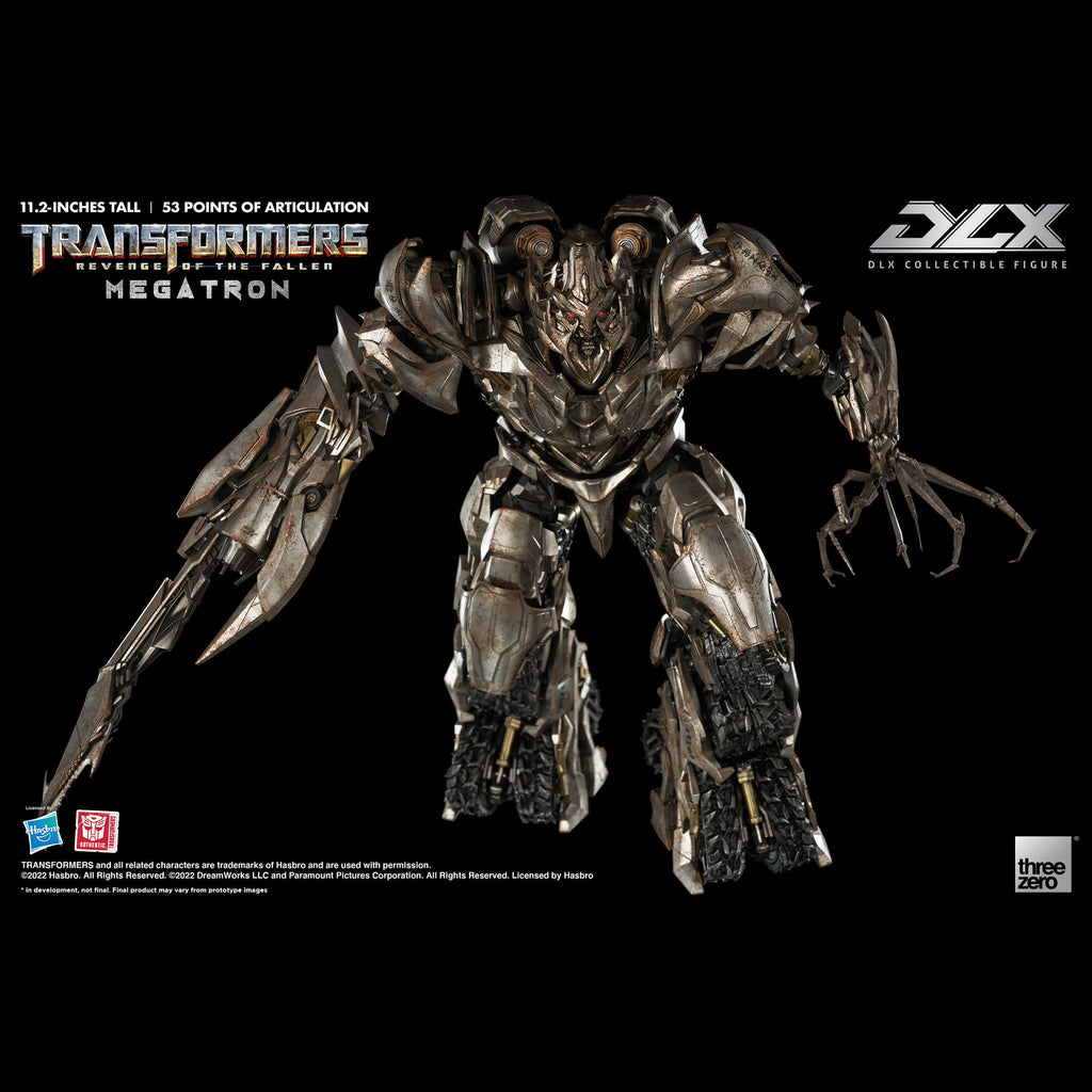 Transformers: Revenge of the Fallen DLX Megatron Prime By Threezero - Presale
