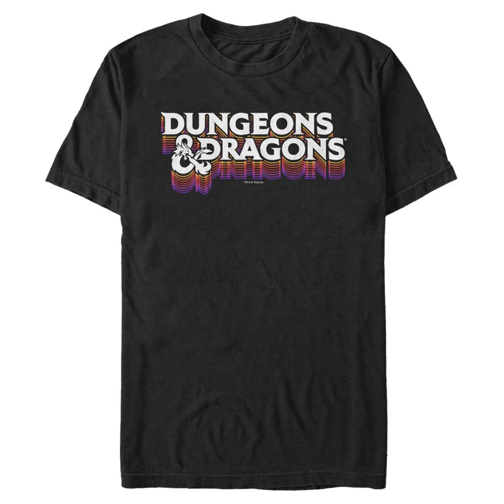 Dungeons & Dragons LOGO 70's Men's T-Shirt