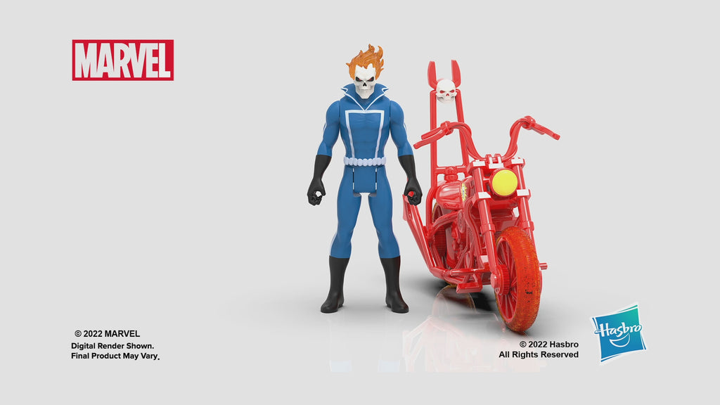 ghost rider action figure motorcycle