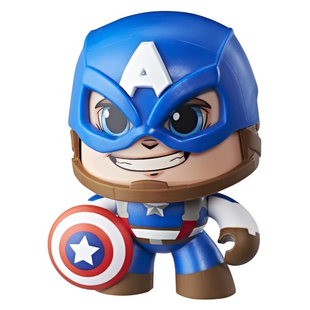 Marvel Mighty Muggs Captain America #1 3.75-inch collectible figure with display case package