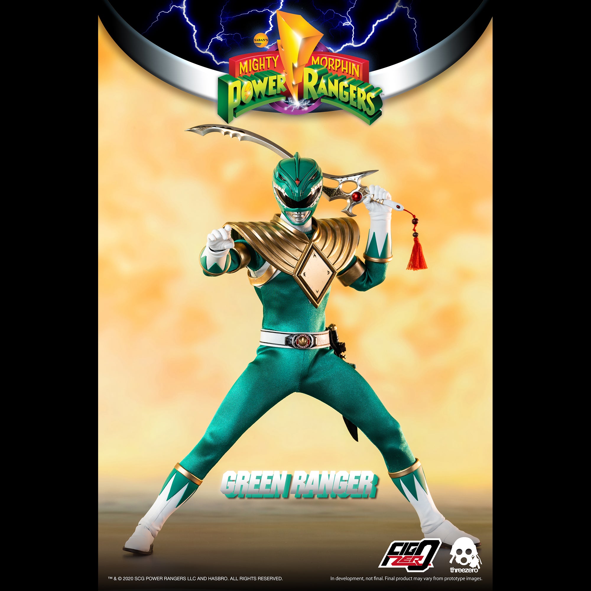 One:12 Collective Mighty Morphin' Power Rangers: Green Ranger | Mezco Toyz