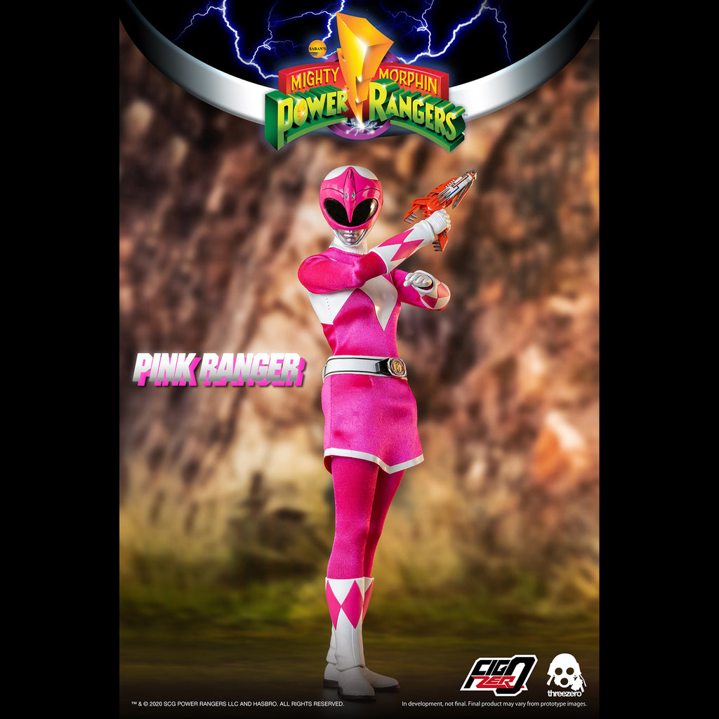Mighty Morphin Power Rangers Pink Ranger Collectible Figure 1/6 Scale By Threezero